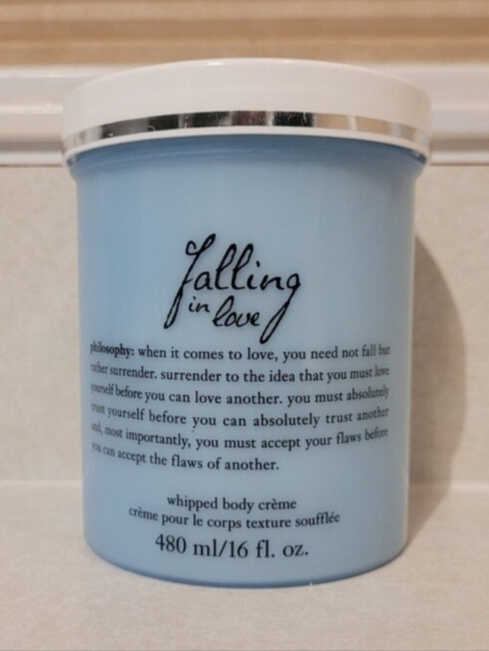 PHILOSOPHY Falling In Love Whipped Body Creme 16 Oz NEW